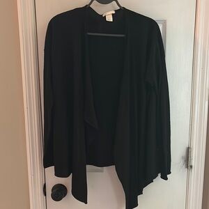 H&M Black Cardigan Sweater